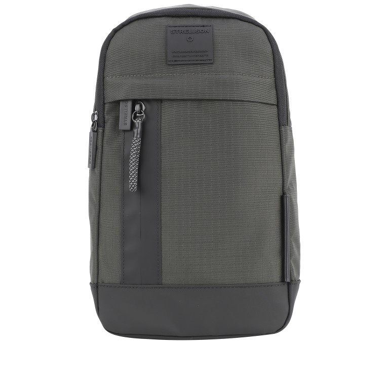 Umhängetasche Northwood RS Chris MVZ Khaki, Farbe: grün/oliv, Marke: Strellson, EAN: 4048835178354, Abmessungen in cm: 18x31.5x10, Bild 1 von 5