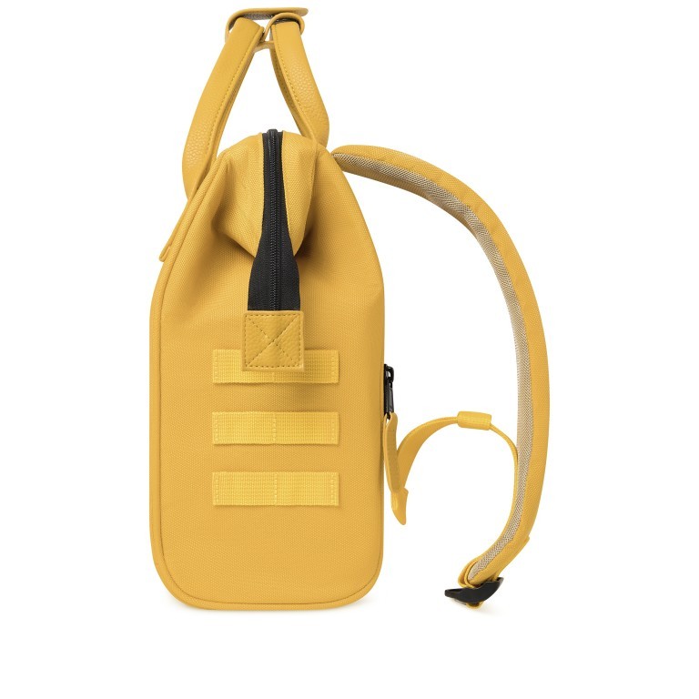 Rucksack Adventurer Small Marrakech mit zwei auswechselbaren Vortaschen Gelb, Farbe: gelb, Marke: Cabaia, EAN: 3701328346982, Abmessungen in cm: 23x32x13, Bild 5 von 10