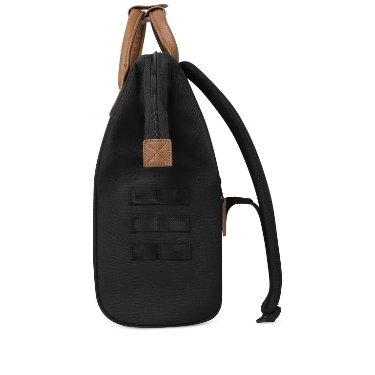 Rucksack Adventurer Medium Cologne mit zwei auswechselbaren Vortaschen Black, Farbe: schwarz, Marke: Cabaia, EAN: 3701328346319, Abmessungen in cm: 27x41x16, Bild 5 von 10