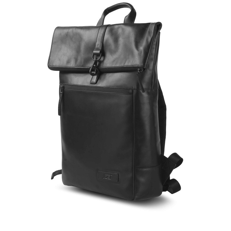 Rucksack Aarhus Courier Backpack Black, Farbe: schwarz, Marke: Jost, EAN: 4025307792898, Abmessungen in cm: 31x45x10.5, Bild 2 von 11