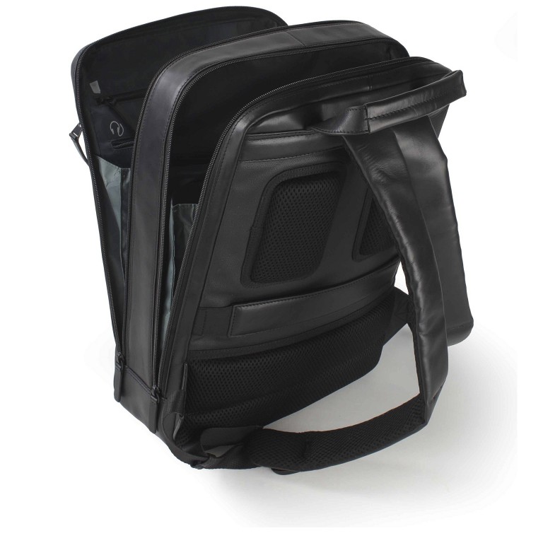 Rucksack Aarhus Daypack Black, Farbe: schwarz, Marke: Jost, EAN: 4025307792904, Abmessungen in cm: 30.5x42x13.5, Bild 10 von 14