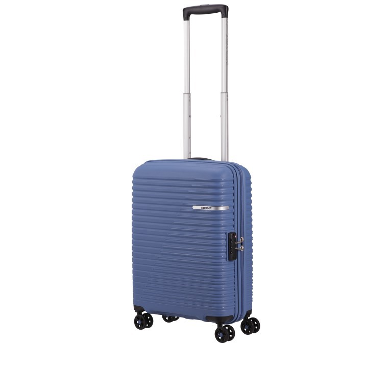 Koffer Liftoff Spinner 55 IATA-Maß Coronet Blue, Farbe: blau/petrol, Marke: American Tourister, EAN: 5400520260871, Abmessungen in cm: 40x55x20, Bild 3 von 10