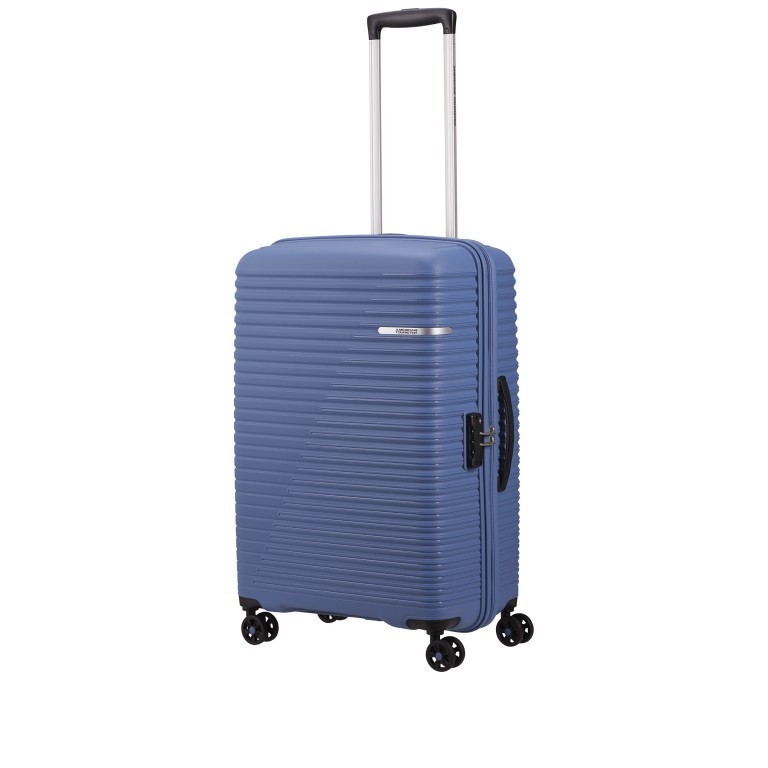 Koffer Liftoff Spinner 67 Coronet Blue, Farbe: blau/petrol, Marke: American Tourister, EAN: 5400520260901, Abmessungen in cm: 45x67x31, Bild 5 von 11