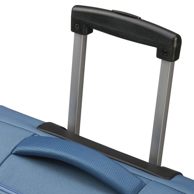 Koffer Air Wave Spinner M erweiterbar Coronet Blue Lime, Farbe: blau/petrol, Marke: American Tourister, EAN: 5400520270894, Abmessungen in cm: 44x68x28, Bild 11 von 12