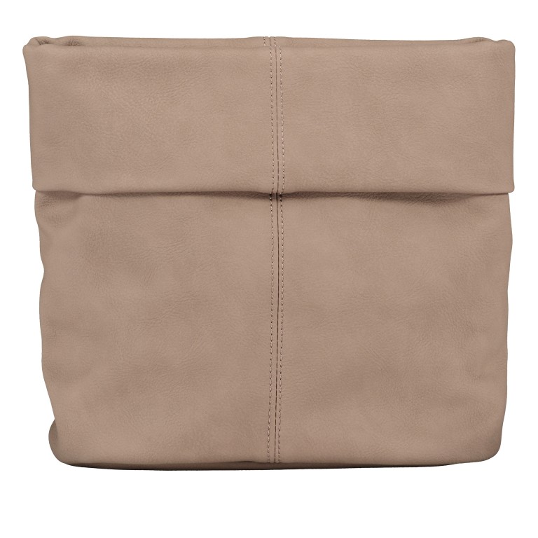 Umhängetasche Mademoiselle M8 vegan Cappuccion, Farbe: beige, Marke: Zwei, EAN: 4250257926998, Abmessungen in cm: 23x25x10, Bild 3 von 9