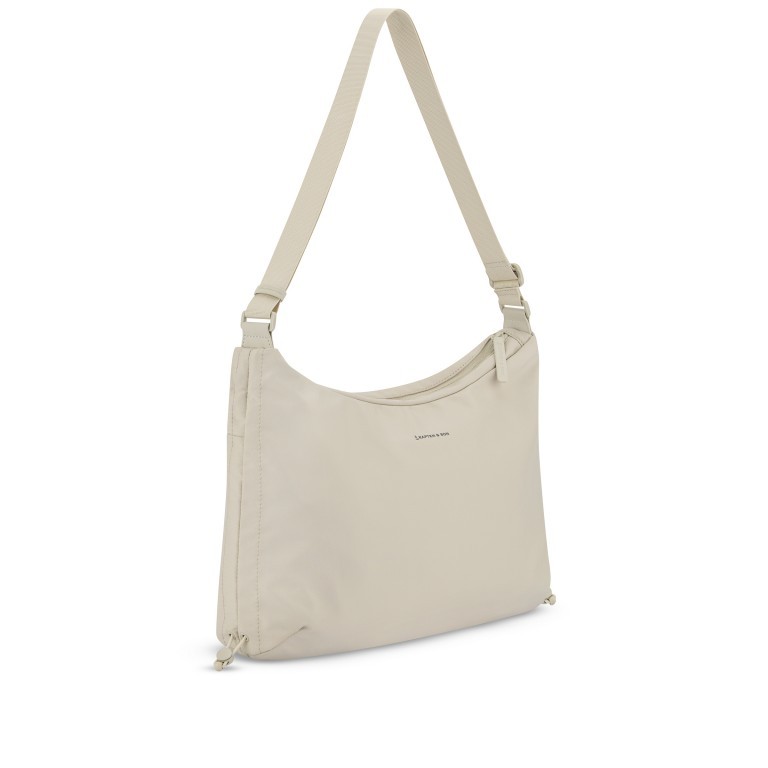 Beuteltasche Skara Large mit Laptopfach Sandstone, Farbe: beige, Marke: Kapten & Son, EAN: 4251145244743, Abmessungen in cm: 46x31x11.5, Bild 2 von 12