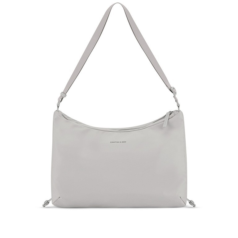 Beuteltasche Skara Large mit Laptopfach Greige, Farbe: grau, Marke: Kapten & Son, EAN: 4251145251222, Abmessungen in cm: 46x31x11.5, Bild 1 von 12