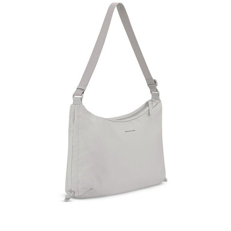 Beuteltasche Skara Large mit Laptopfach Greige, Farbe: grau, Marke: Kapten & Son, EAN: 4251145251222, Abmessungen in cm: 46x31x11.5, Bild 2 von 12