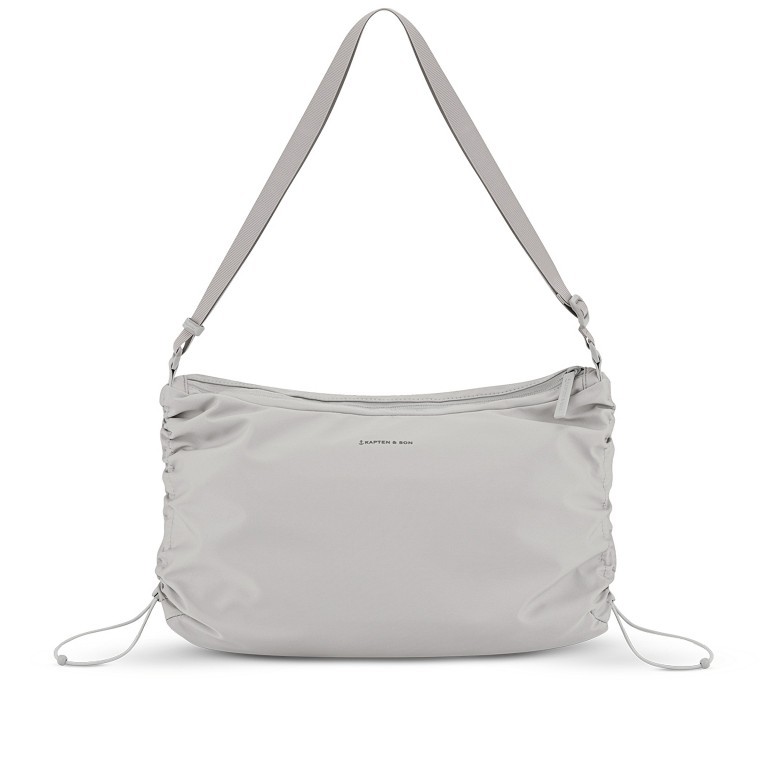 Beuteltasche Skara Large mit Laptopfach Greige, Farbe: grau, Marke: Kapten & Son, EAN: 4251145251222, Abmessungen in cm: 46x31x11.5, Bild 11 von 12