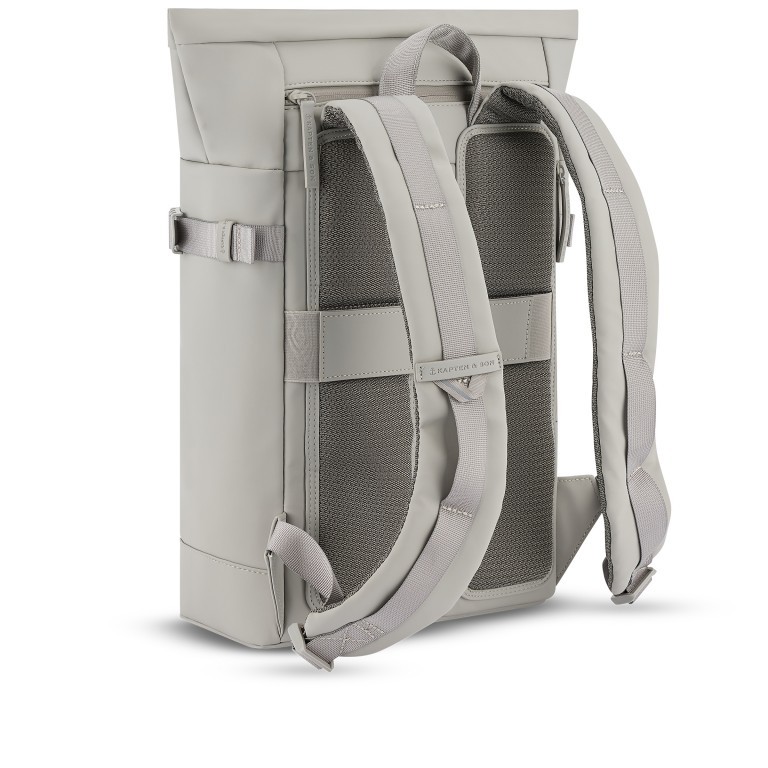Rucksack Helsinki Modell 2025 Greige, Farbe: grau, Marke: Kapten & Son, EAN: 4251145254216, Abmessungen in cm: 27x44.5x14, Bild 4 von 10
