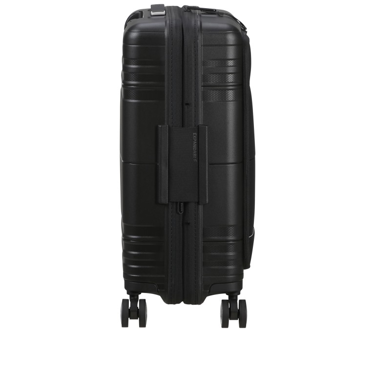 Koffer Hello Cabin Spinner 55 Expandable Onyx Black, Farbe: schwarz, Marke: American Tourister, EAN: 5400520242938, Abmessungen in cm: 40x55x21, Bild 5 von 15