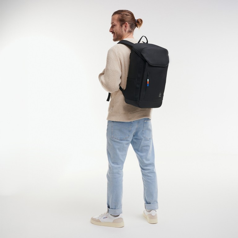 Rucksack Pro Pack mit Laptopfach 15 Zoll Black, Farbe: schwarz, Marke: Got Bag, EAN: 4260483886027, Abmessungen in cm: 31x47x16, Bild 7 von 15