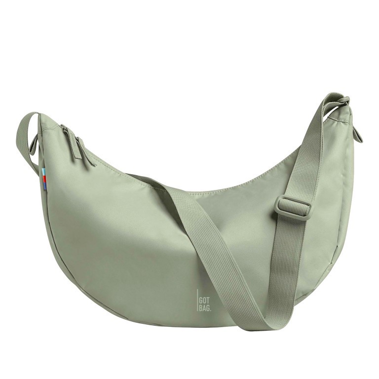 Beuteltasche Moon Bag Large Bass, Farbe: grün/oliv, Marke: Got Bag, EAN: 4260483884948, Abmessungen in cm: 45x30x15, Bild 1 von 8