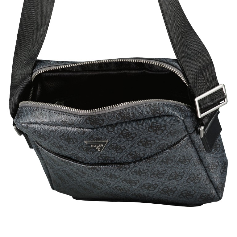 Umhängetasche 4G-Logo Black, Farbe: schwarz, Marke: Guess, EAN: 7626101548833, Abmessungen in cm: 22x22x6.3, Bild 6 von 6