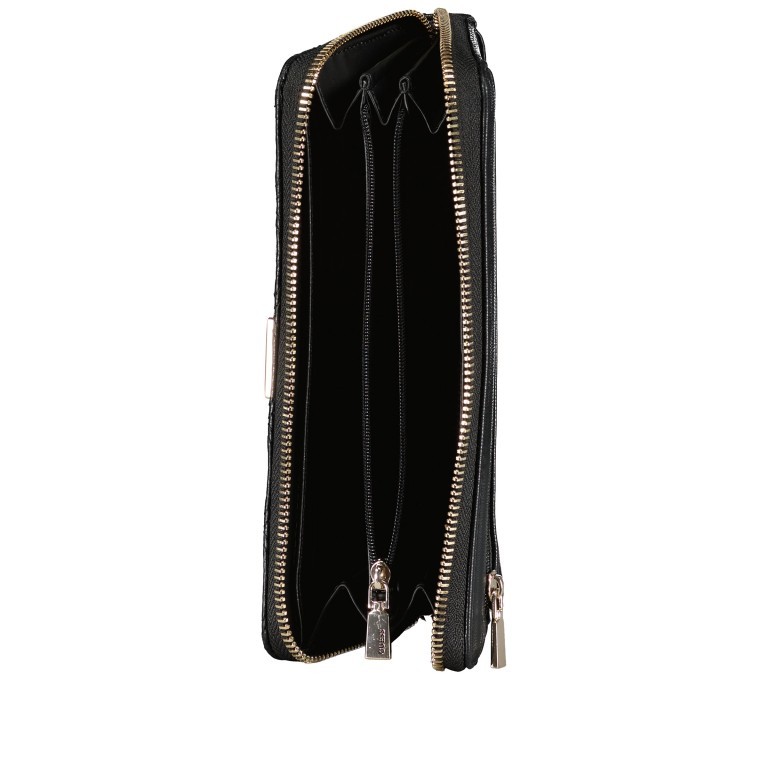 Geldbörse Giully Black, Farbe: schwarz, Marke: Guess, EAN: 0190231881100, Abmessungen in cm: 20.5x10x2.5, Bild 5 von 5
