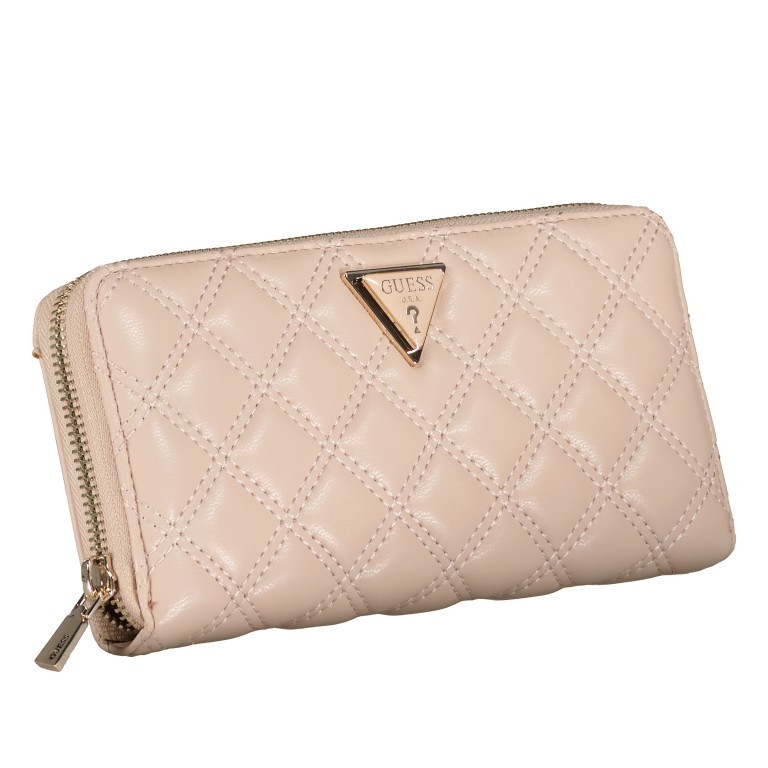 Geldbörse Giully Light Beige, Farbe: beige, Marke: Guess, EAN: 0190231881117, Abmessungen in cm: 20.5x10x2.5, Bild 2 von 5
