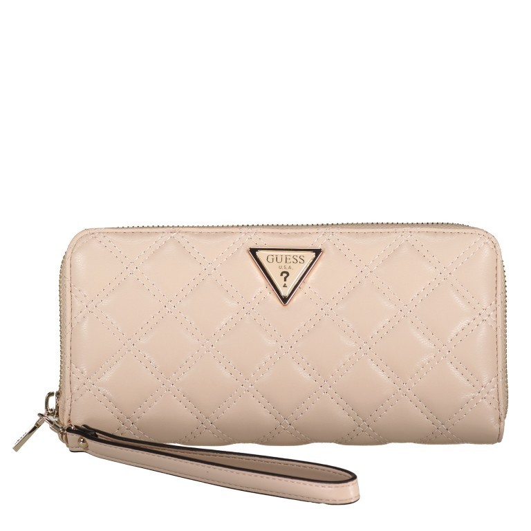 Geldbörse Giully Light Beige, Farbe: beige, Marke: Guess, EAN: 0190231881117, Abmessungen in cm: 20.5x10x2.5, Bild 1 von 5