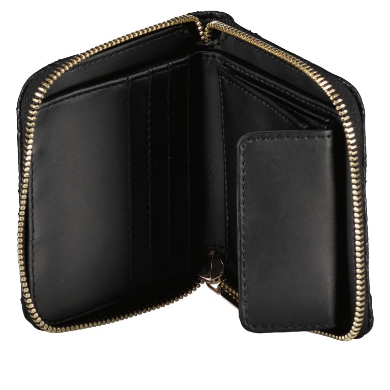 Geldbörse Giully Black, Farbe: schwarz, Marke: Guess, EAN: 0190231881063, Abmessungen in cm: 11x9x2, Bild 4 von 4