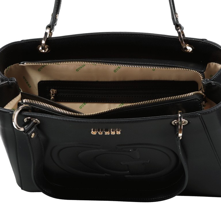 Shopper Eco Mietta 4G-Logo Black, Farbe: schwarz, Marke: Guess, EAN: 0190231880301, Abmessungen in cm: 37x26x10, Bild 5 von 5
