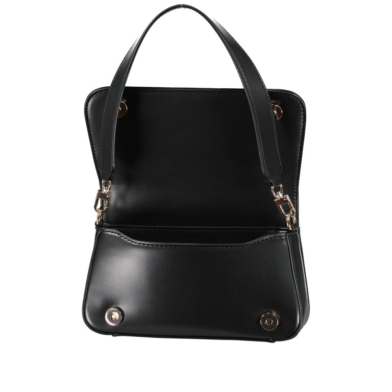 Umhängetasche Eco Mietta Black, Farbe: schwarz, Marke: Guess, EAN: 0190231880271, Abmessungen in cm: 24x13x7, Bild 8 von 8