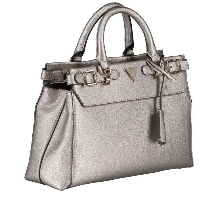 Tasche Eco Ali Pewter, Farbe: metallic, Marke: Guess, EAN: 0190231876656, Abmessungen in cm: 34.3x22x9, Bild 2 von 7