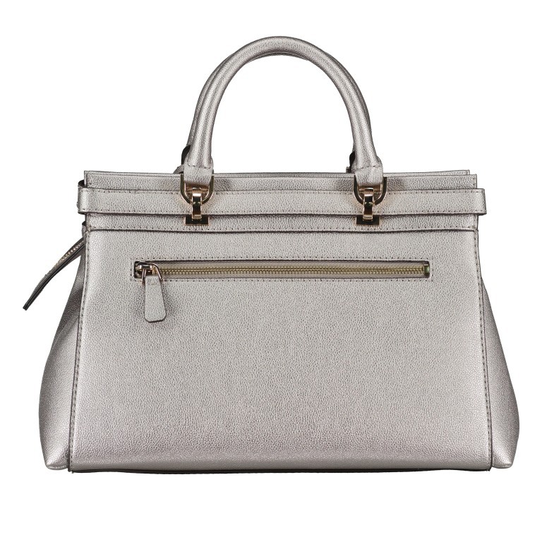 Tasche Eco Ali Pewter, Farbe: metallic, Marke: Guess, EAN: 0190231876656, Abmessungen in cm: 34.3x22x9, Bild 3 von 7