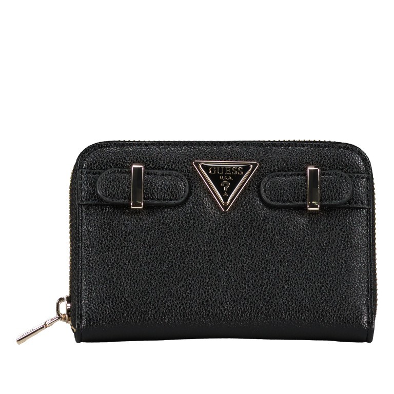 Geldbörse Eco Ali Black, Farbe: schwarz, Marke: Guess, EAN: 0190231880028, Abmessungen in cm: 14x9x3, Bild 1 von 4