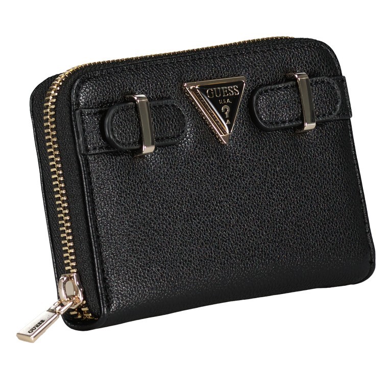 Geldbörse Eco Ali Black, Farbe: schwarz, Marke: Guess, EAN: 0190231880028, Abmessungen in cm: 14x9x3, Bild 2 von 4