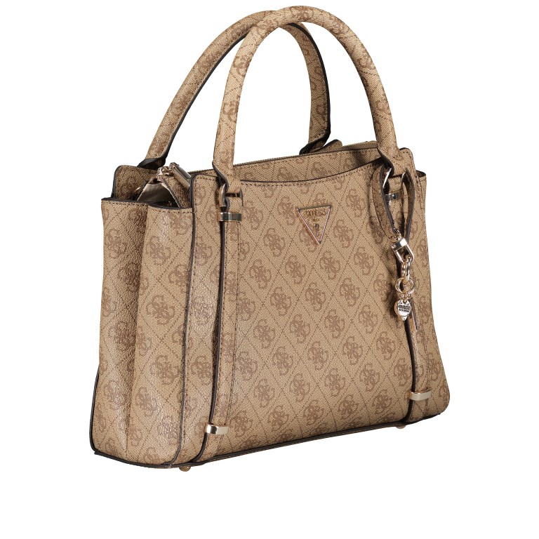 Handtasche Eco Erica 4G-Logo Latte, Farbe: cognac, Marke: Guess, EAN: 0190231872429, Abmessungen in cm: 28.5x22x11, Bild 2 von 7