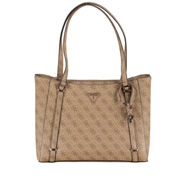 Shopper Eco Erica 4G-Logo Latte, Farbe: cognac, Marke: Guess, EAN: 0190231872542, Abmessungen in cm: 33x27x10, Bild 1 von 5