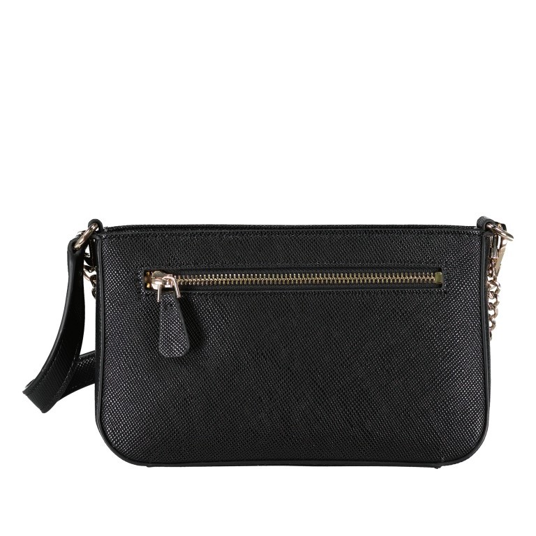 Tasche Noelle 4G-Logo Black, Farbe: schwarz, Marke: Guess, EAN: 0190231889519, Abmessungen in cm: 22x13.5x4, Bild 3 von 6