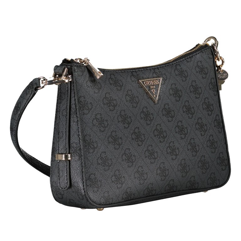Umhängetasche Eco Erica 4G-Logo Coal, Farbe: anthrazit, Marke: Guess, EAN: 0190231872467, Abmessungen in cm: 24.5x17.5x6, Bild 2 von 6