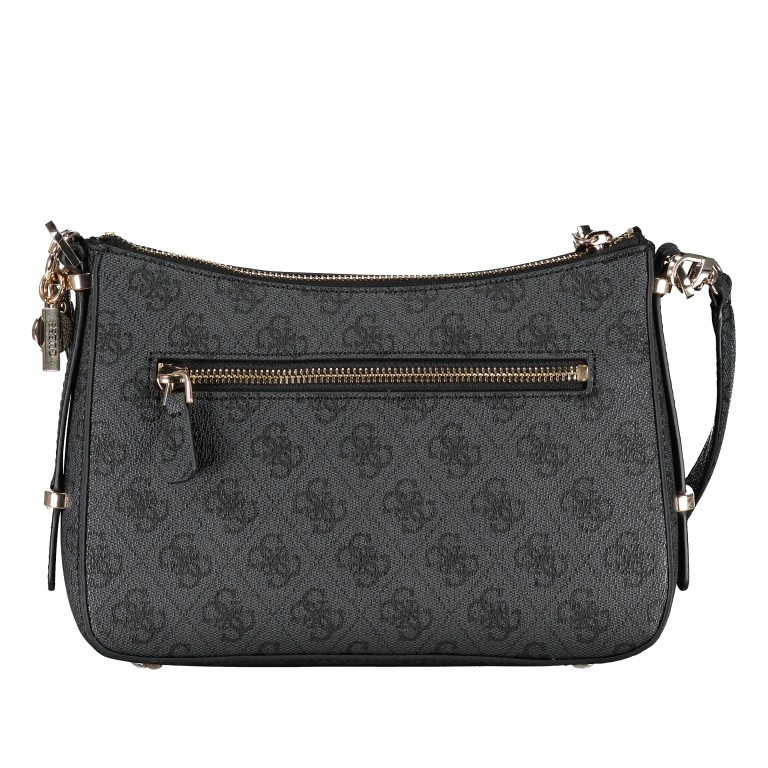 Umhängetasche Eco Erica 4G-Logo Coal, Farbe: anthrazit, Marke: Guess, EAN: 0190231872467, Abmessungen in cm: 24.5x17.5x6, Bild 3 von 6
