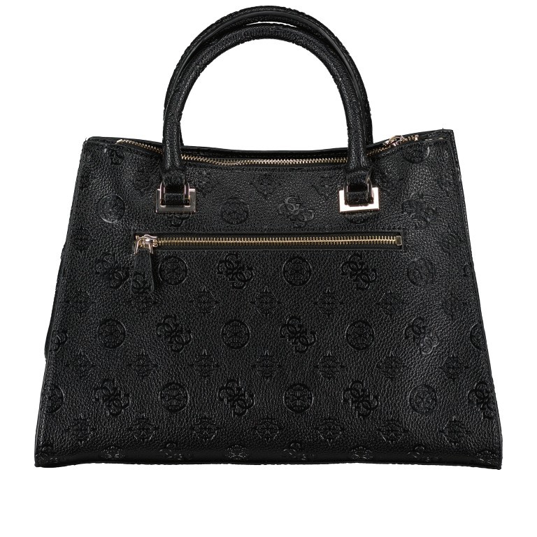 Handtasche Cresidia 4G-Logo Peony Black, Farbe: schwarz, Marke: Guess, EAN: 0190231873198, Abmessungen in cm: 34.5x24.5x13, Bild 3 von 8