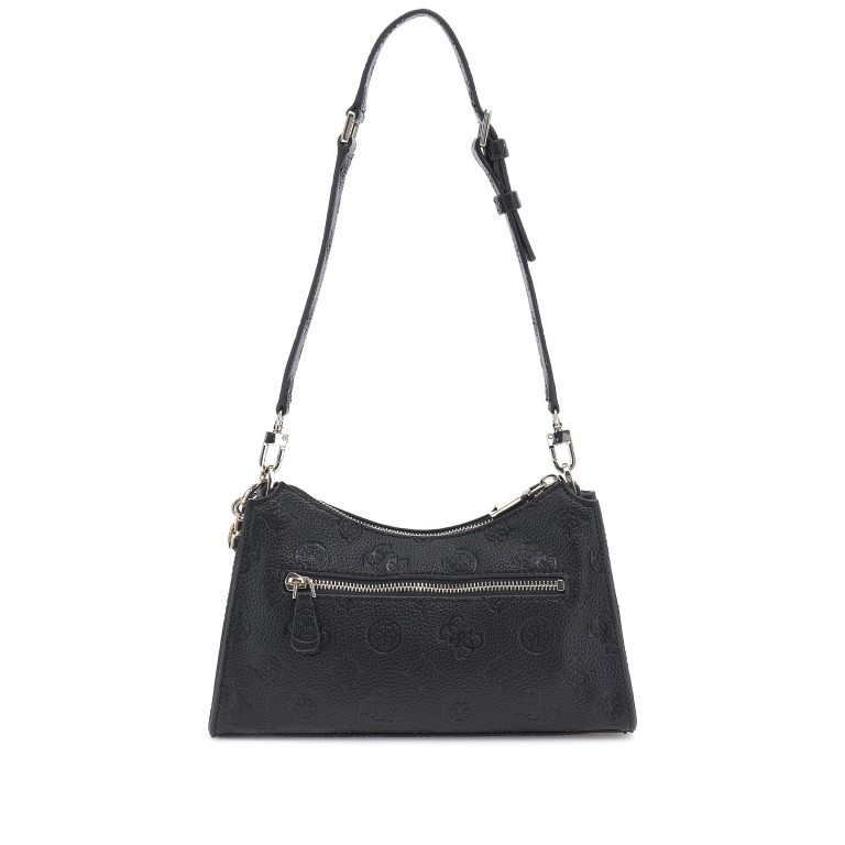 Umhängetasche Cresidia 4G-Logo Peony Black, Farbe: schwarz, Marke: Guess, EAN: 0190231873235, Abmessungen in cm: 26.5x16.5x7.5, Bild 3 von 6