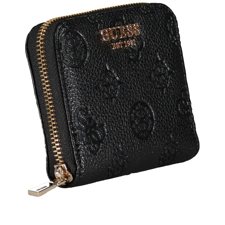 Geldbörse Cresidia 4G-Logo Peony Black, Farbe: schwarz, Marke: Guess, EAN: 0190231880813, Abmessungen in cm: 14x9x3, Bild 2 von 4