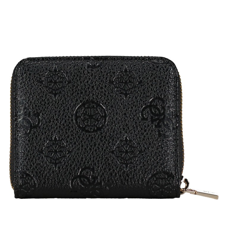 Geldbörse Cresidia 4G-Logo Peony Black, Farbe: schwarz, Marke: Guess, EAN: 0190231880813, Abmessungen in cm: 14x9x3, Bild 3 von 4
