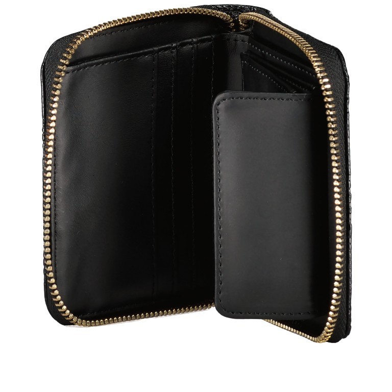 Geldbörse Cresidia 4G-Logo Peony Black, Farbe: schwarz, Marke: Guess, EAN: 0190231880813, Abmessungen in cm: 14x9x3, Bild 4 von 4