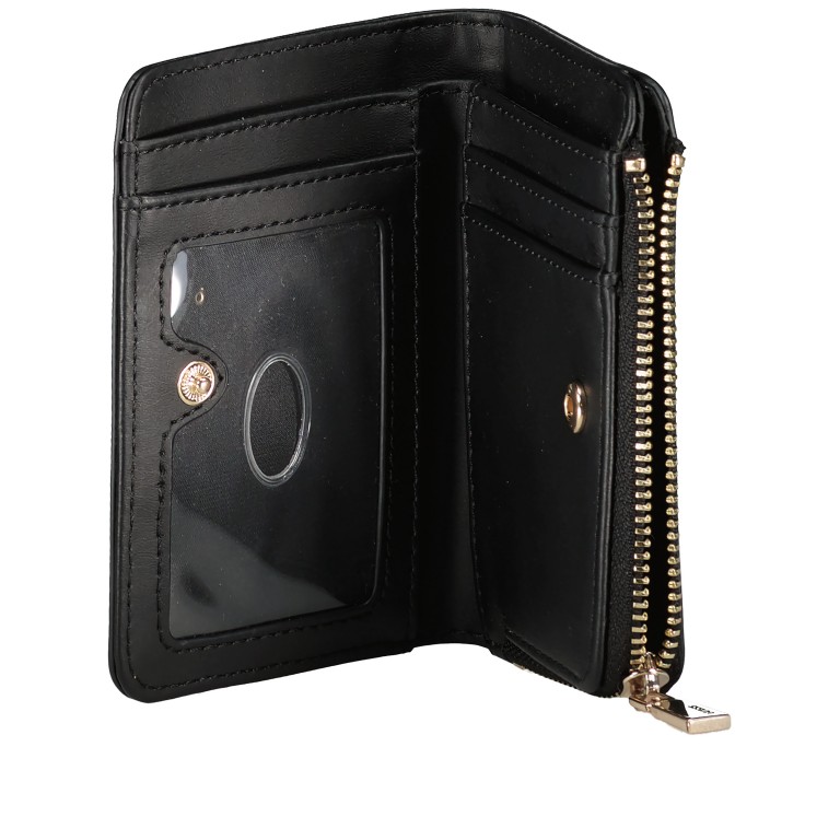 Geldbörse Laurel Black, Farbe: schwarz, Marke: Guess, EAN: 0190231882695, Abmessungen in cm: 12x8x2, Bild 4 von 4