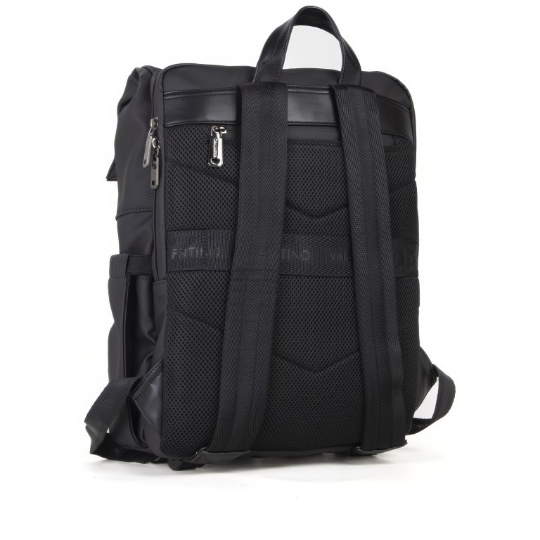 Freizeitrucksack Stellar Nero, Farbe: schwarz, Marke: Valentino Bags, EAN: 8054942435248, Abmessungen in cm: 28.5x40x20.5, Bild 3 von 6