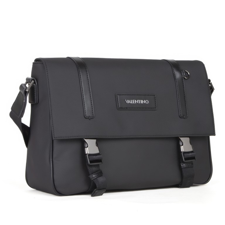 Kuriertasche Stellar Nero, Farbe: schwarz, Marke: Valentino Bags, EAN: 8054942435361, Abmessungen in cm: 36x26x11, Bild 2 von 6
