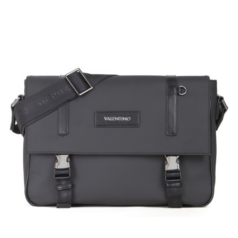 Kuriertasche Stellar Nero, Farbe: schwarz, Marke: Valentino Bags, EAN: 8054942435361, Abmessungen in cm: 36x26x11, Bild 1 von 6