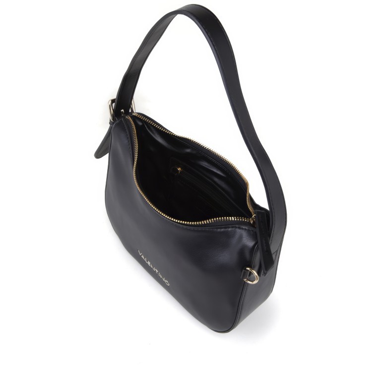 Beuteltasche Alvarado Nero, Farbe: schwarz, Marke: Valentino Bags, EAN: 8054942519801, Abmessungen in cm: 24x18.5x7, Bild 8 von 8