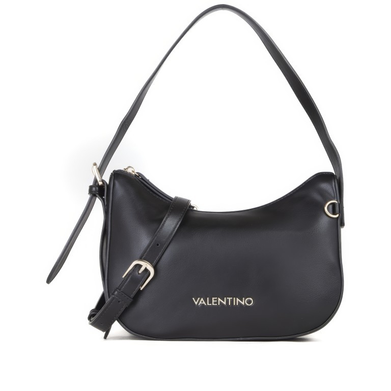 Beuteltasche Alvarado Nero, Farbe: schwarz, Marke: Valentino Bags, EAN: 8054942519801, Abmessungen in cm: 24x18.5x7, Bild 1 von 8