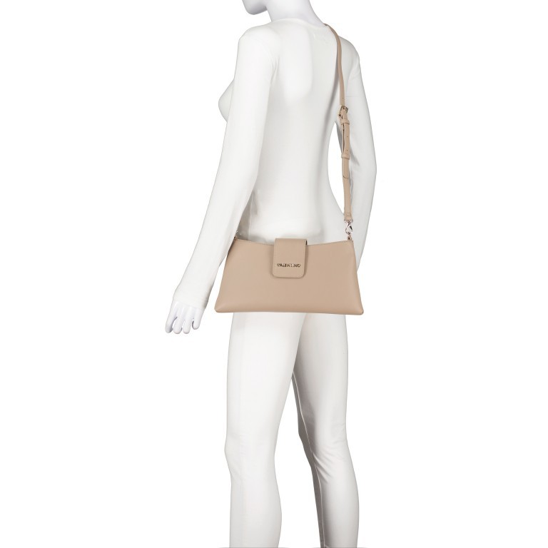 Umhängetasche Aroma Beige, Farbe: beige, Marke: Valentino Bags, EAN: 8054942520654, Abmessungen in cm: 32x16x2, Bild 7 von 8