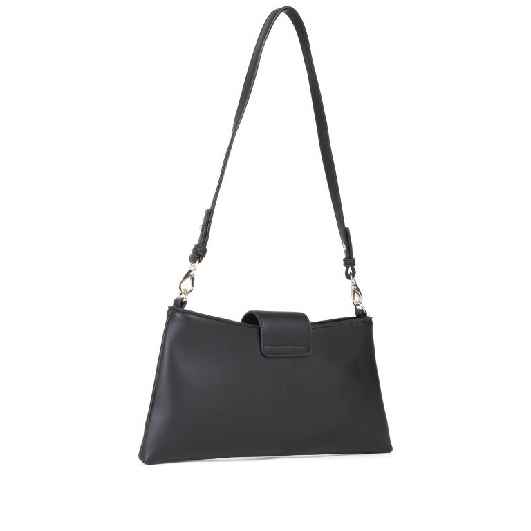 Umhängetasche Aroma Nero, Farbe: schwarz, Marke: Valentino Bags, EAN: 8054942520647, Abmessungen in cm: 32x16x2, Bild 3 von 8