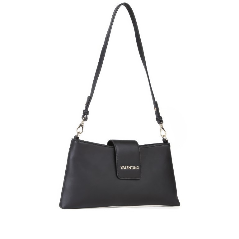 Umhängetasche Aroma Nero, Farbe: schwarz, Marke: Valentino Bags, EAN: 8054942520647, Abmessungen in cm: 32x16x2, Bild 2 von 8