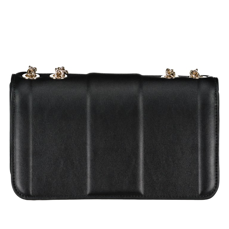 Umhängetasche Brass Nero, Farbe: schwarz, Marke: Valentino Bags, EAN: 8054942519139, Abmessungen in cm: 24.5x14.5x9, Bild 3 von 8