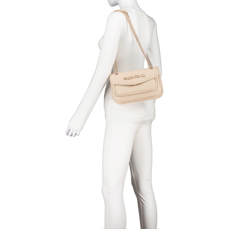 Umhängetasche Mansion Ecru, Farbe: beige, Marke: Valentino Bags, EAN: 8054942519276, Abmessungen in cm: 25.5x15x9.5, Bild 4 von 7