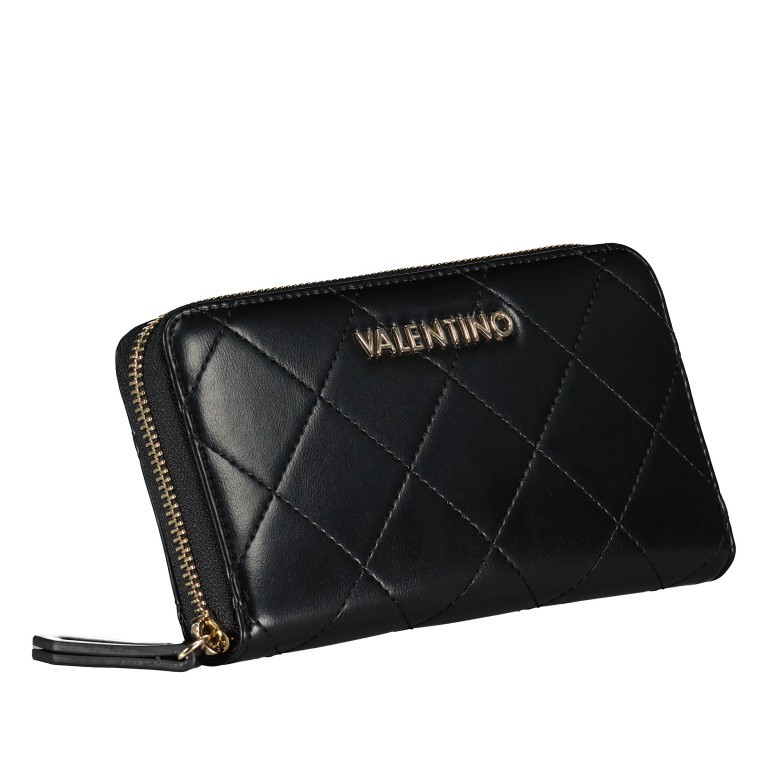 Geldbörse Nur Relove Recycle Nero, Farbe: schwarz, Marke: Valentino Bags, EAN: 8054942524645, Abmessungen in cm: 19x10x2.5, Bild 2 von 4